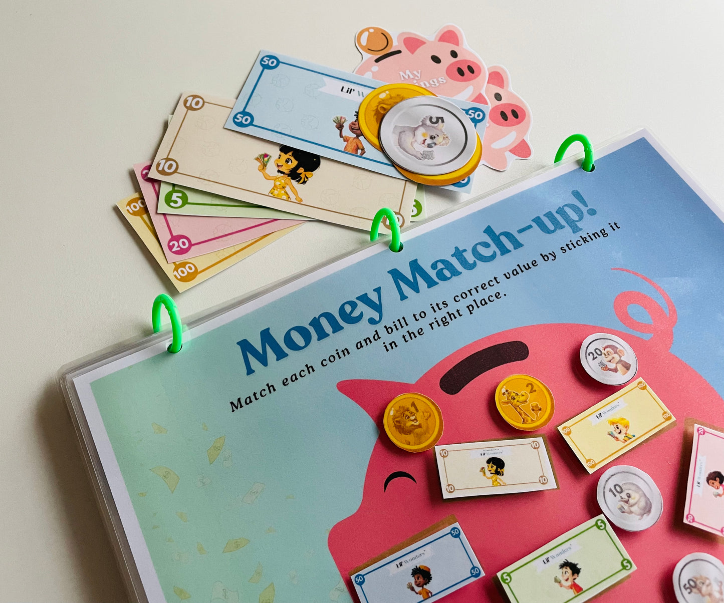 Lil’ Money Minds Busy Book