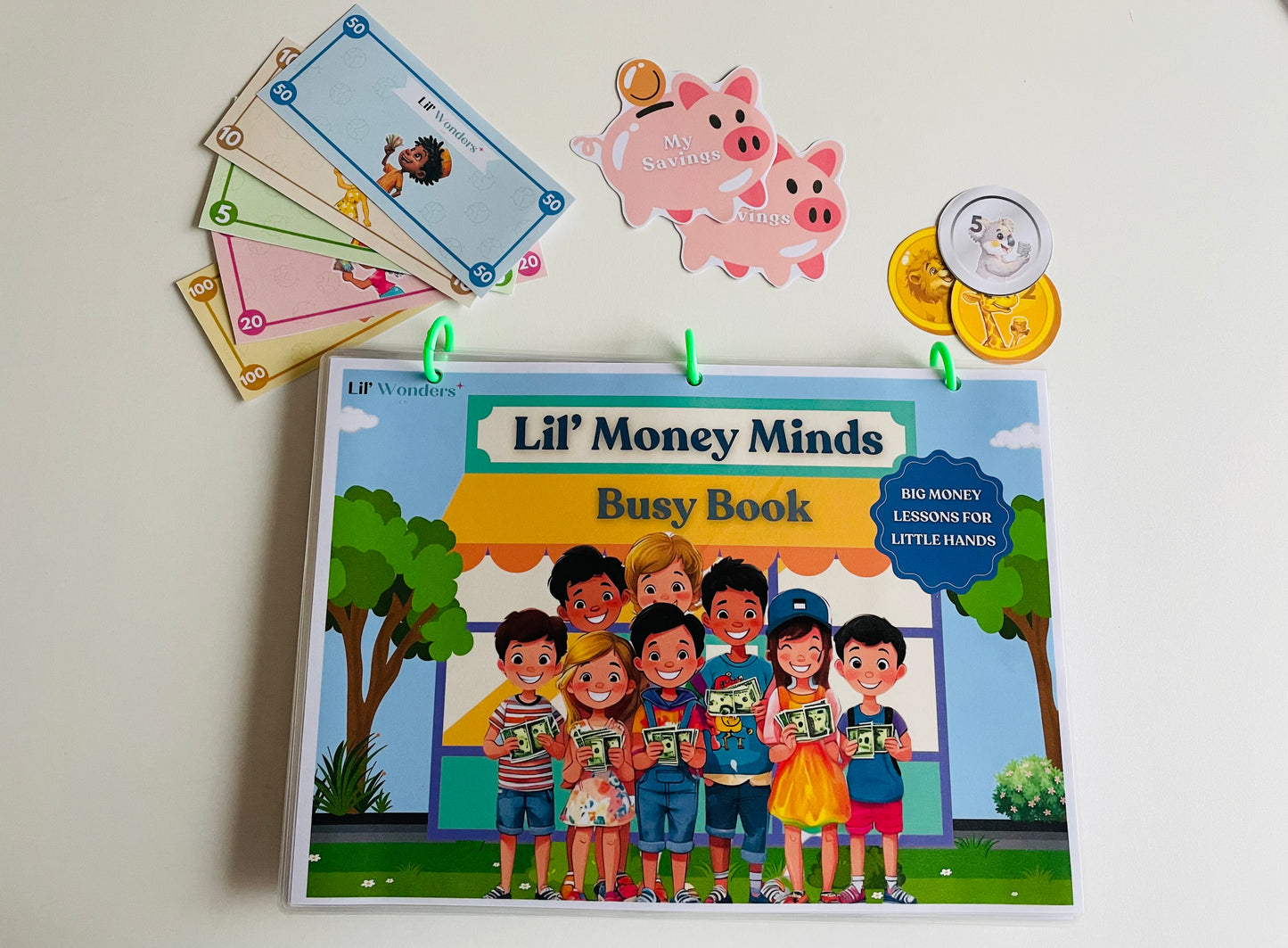 Lil’ Money Minds Busy Book