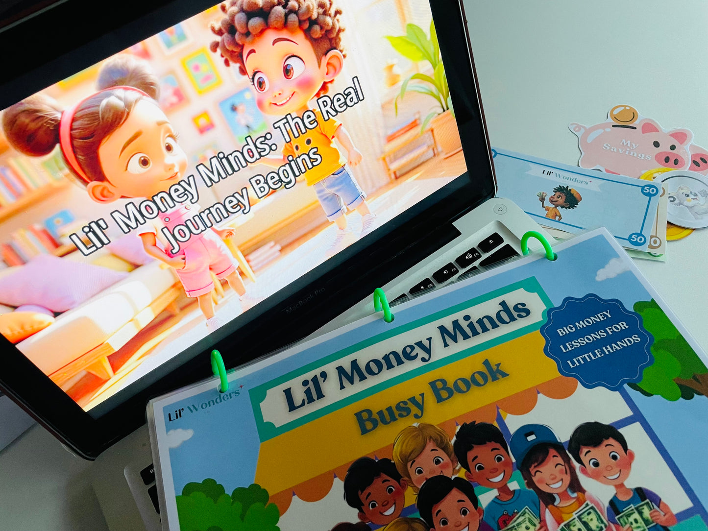 Lil’ Money Minds Busy Book