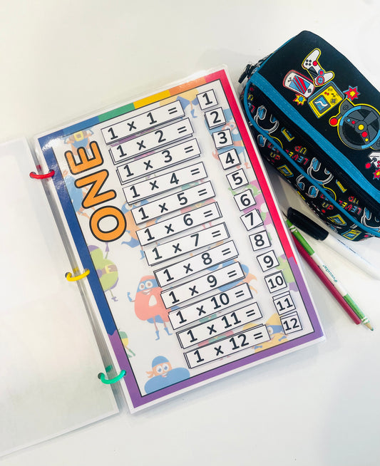 My Timestable Busy Book