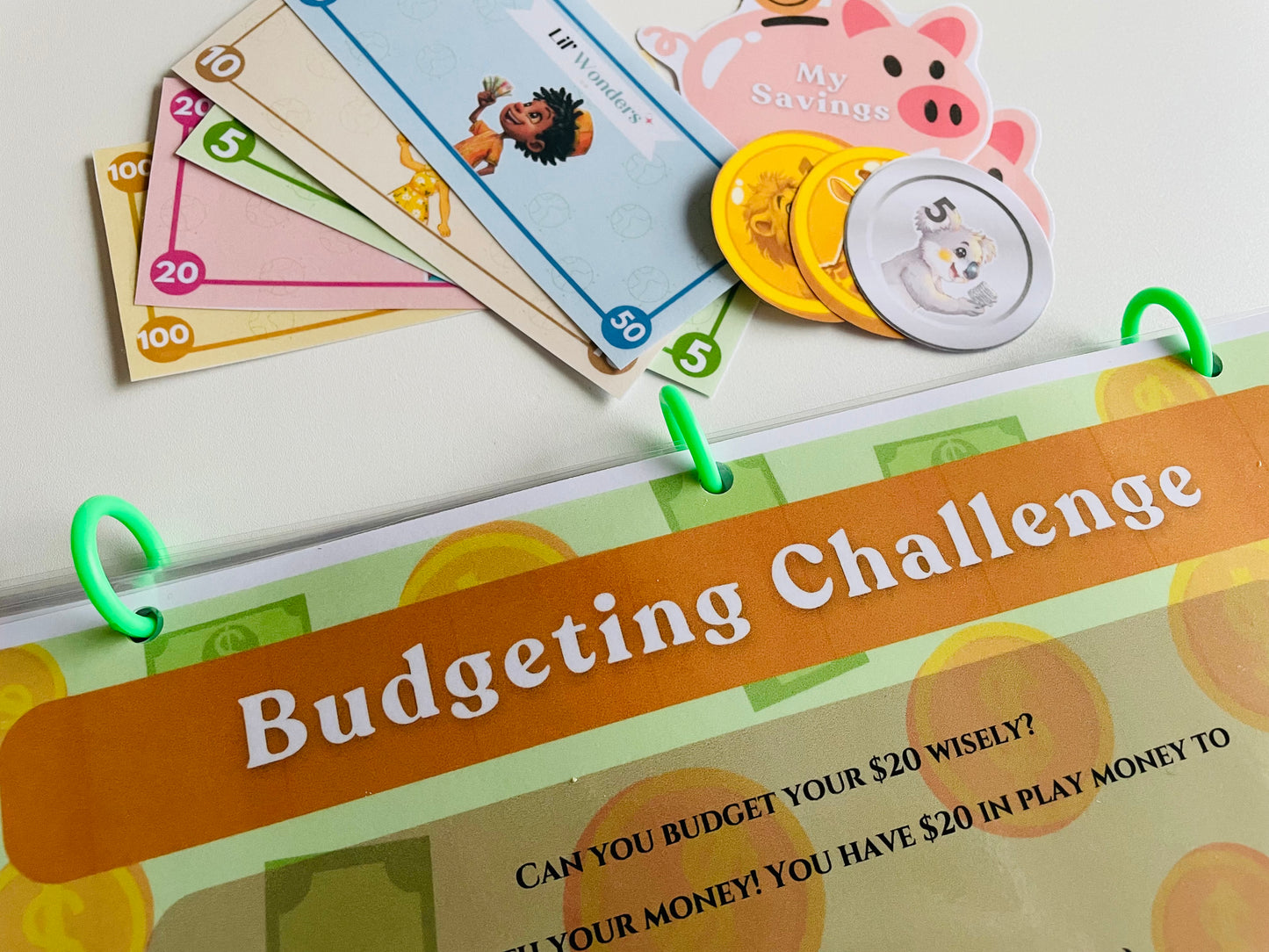 Lil’ Money Minds Busy Book